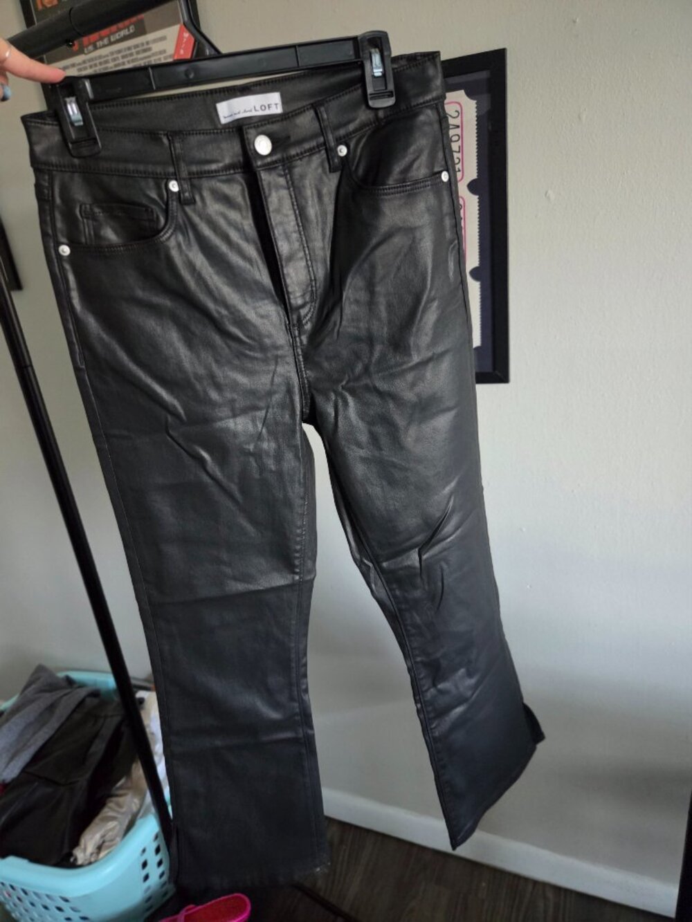 LOFT faux leather